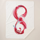 インフィニティと赤ワイン シェルパブランケット (正面)