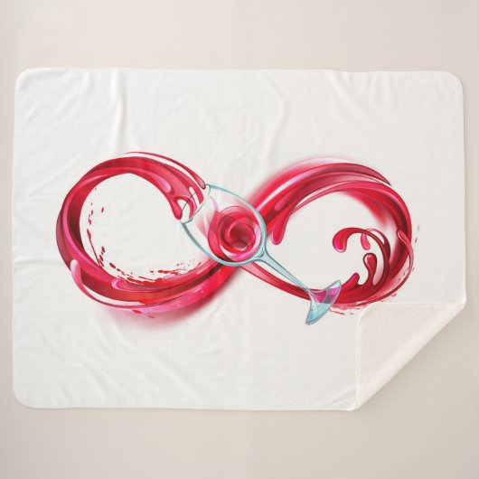 インフィニティと赤ワイン シェルパブランケット (正面(横))