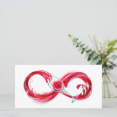 インフィニティと赤ワイン シーズンカード (スタンド正面)