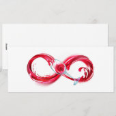 インフィニティと赤ワイン シーズンカード (正面/裏面)