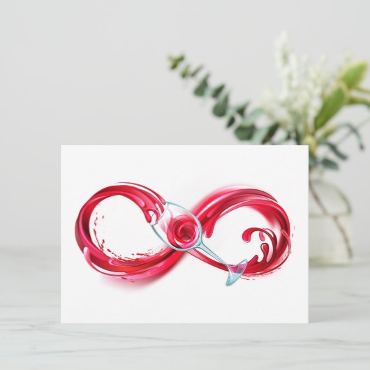 インフィニティと赤ワイン シーズンカード (スタンド正面)