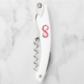 インフィニティと赤ワイン ソムリエナイフ (正面)