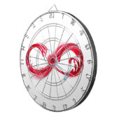 インフィニティと赤ワイン ダーツボード (正面右)