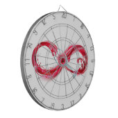 インフィニティと赤ワイン ダーツボード (正面左)