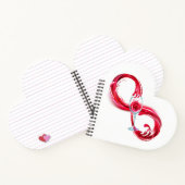 インフィニティと赤ワイン ノートブック (内部)