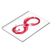 インフィニティと赤ワイン ノートブック (左側)