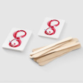 インフィニティと赤ワイン ハンドファン (組立なし)