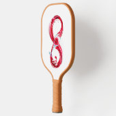 インフィニティと赤ワイン ピックルボールラケット (左)