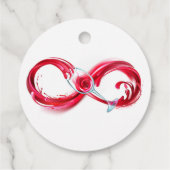 インフィニティと赤ワイン フェイバータグ (裏面)