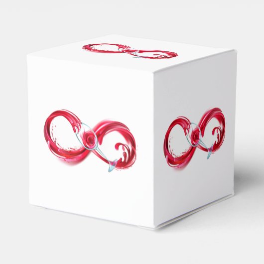 インフィニティと赤ワイン フェイバーボックス (裏面サイド)