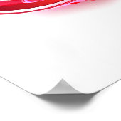 インフィニティと赤ワイン ポスター (角)