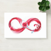 インフィニティと赤ワイン ポストイット (オフィス)