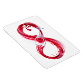 インフィニティと赤ワイン マグネット (右側)