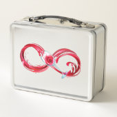 インフィニティと赤ワイン メタルランチボックス (裏面)