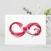 インフィニティと赤ワイン メニュー (スタンド正面)