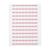 インフィニティと赤ワイン ラップアラウンドラベル (シート)