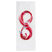 インフィニティと赤ワイン ワインギフトバッグ (裏面)