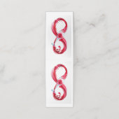 インフィニティと赤ワイン 予約カード (外部開封)