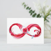 インフィニティと赤ワイン 出欠カード (スタンド正面)