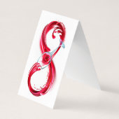 インフィニティと赤ワイン 名刺 (裏面)