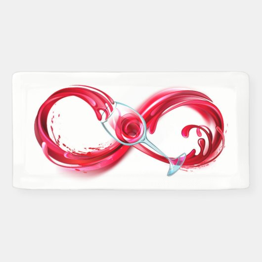 インフィニティと赤ワイン 横断幕 (横)