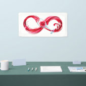 インフィニティと赤ワイン 横断幕 (トレードショー)