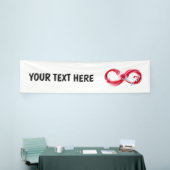 インフィニティと赤ワイン 横断幕 (トレードショー)