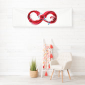 インフィニティと赤ワイン 横断幕 (インサイチュ)