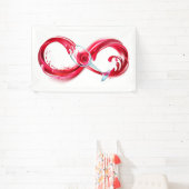 インフィニティと赤ワイン 横断幕 (インサイチュ)