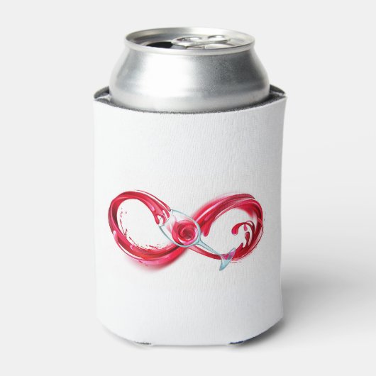 インフィニティと赤ワイン 缶クーラー (缶正面)