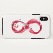 インフィニティと赤ワイン Case-Mate iPhoneケース (裏面(横))