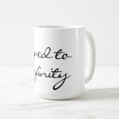 インフィニティに愛された コーヒーマグカップ (正面右)