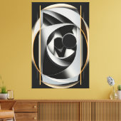 インフィニティのエコー キャンバスプリント (インサイチュ (リビング))