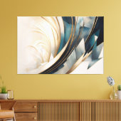 インフィニティのエコー キャンバスプリント (インサイチュ (リビング))