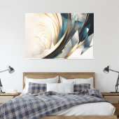 インフィニティのエコー キャンバスプリント (インサイチュ (寝室))