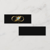 インフィニティウィズゴールデンピーコックフェザー コーリングカード (正面/裏面)