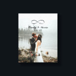 インフィニティカスタムラブ家族結婚名 キャンバスプリント<br><div class="desc">このデザインはScript Infinity Love カスタム Canvas Nameの結婚Bride Groom Canvasテキストと一緒に印刷でカスタマイズきる。このクリックテンプレートを修正するにはカスタマイズ、「IT」ボタンをクリックし、デザインツールを使用して下さい。このデザインに一致する他の製品については、グラフィックアートデザインストアをご覧ください。</div>