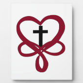 インフィニティクリスチャン・クロス フォトプラーク (正面)