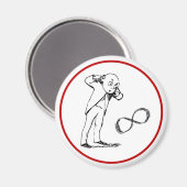 インフィニティクールシンボル哲学的磁石 マグネット (正面/裏面)