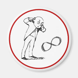 インフィニティクールシンボル哲学的磁石 マグネット