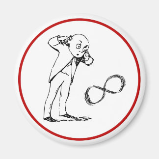 インフィニティクールシンボル哲学的磁石 マグネット