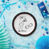 インフィニティクールシンボル哲学的7"紙プレート ペーパープレート (パーティー)