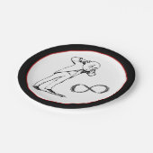 インフィニティクールシンボル哲学的7"紙プレート ペーパープレート (アングル)