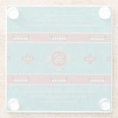 インフィニティグラスコースター ガラスコースター (裏面)