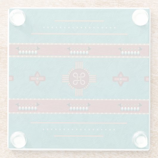 インフィニティグラスコースター ガラスコースター (裏面)