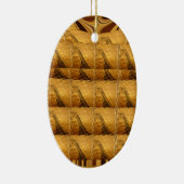 インフィニティゴールデンキリン動物モチーフアートプリント セラミックオーナメント (右)