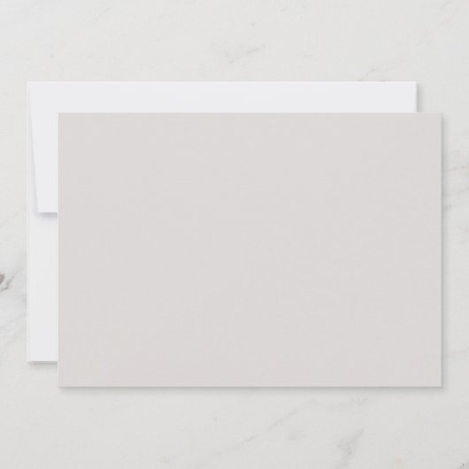 インフィニティゴールドホワイトカレンダー セーブザデート ウェディング 招待状 (裏面)