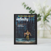 インフィニティサイエンスフィクション – 1957.07_パルプアート ポストカード (スタンド正面)