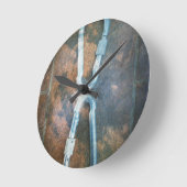 インフィニティシルバースター ラウンド壁時計 (傾斜)