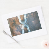 インフィニティシルバースター 長方形シール (封筒)